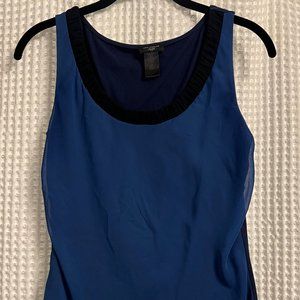 Ann Taylor Multi-Blue Tank Top - Small